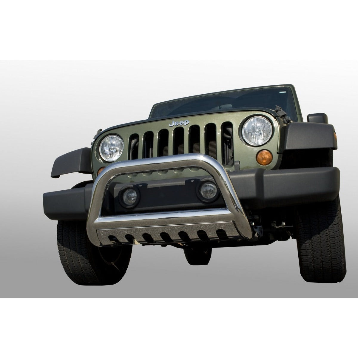 Rugged Ridge 82501.27 Bull Bar, 3 Inch, Stainless Steel