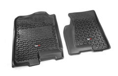 Rugged Ridge 82901.02 Floor Liners; Front; Black; 99-06 GM Fullsize Pickup/SUV