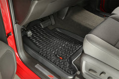 Rugged Ridge 82901.04 Floor Liners; Front; Black; 14-17 GM SUV/1500/2500/3500 Pickup