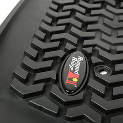 Rugged Ridge 82901.31 Front Floor Liners, Black