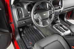 Rugged Ridge 82901.31 Front Floor Liners, Black