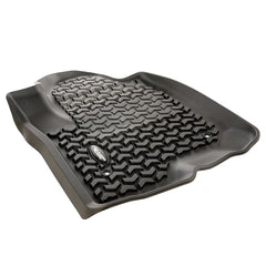 Rugged Ridge 82901.32 Front Floor Liner, Black