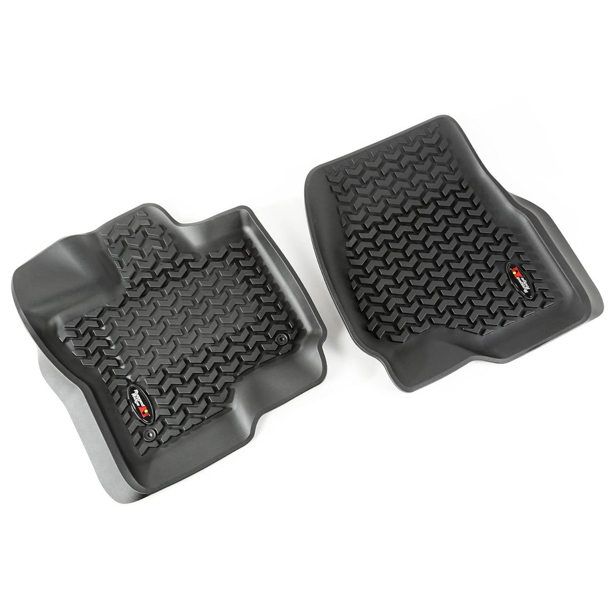 Rugged Ridge 82902.33 Floor Liners; Front; Black; 15-17 Ford F-150