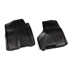 Rugged Ridge 82903.04 Front Floor Liners, Black
