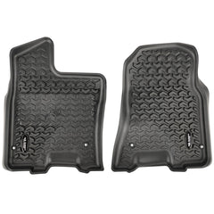 Rugged Ridge 82903.13 Floor Liner Set, Front, Pair, Black