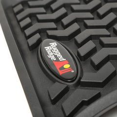 Rugged Ridge 82951.15 Rear Floor Liners Black