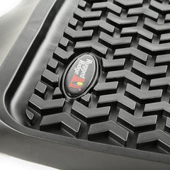 Rugged Ridge 82952.15 Floor Liner; Rear; Black; 15-17 Ford F-150 Crew Cab