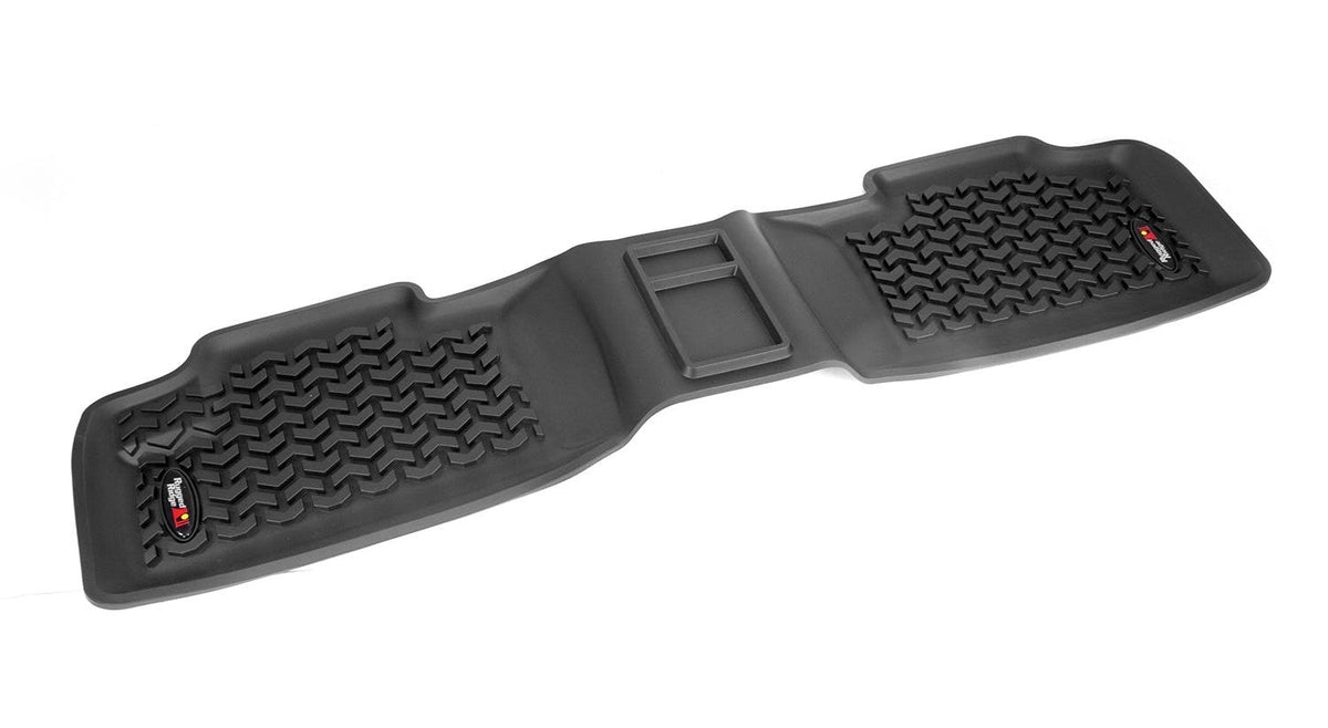 Rugged Ridge 82954.30 Rear Floor Liners Black