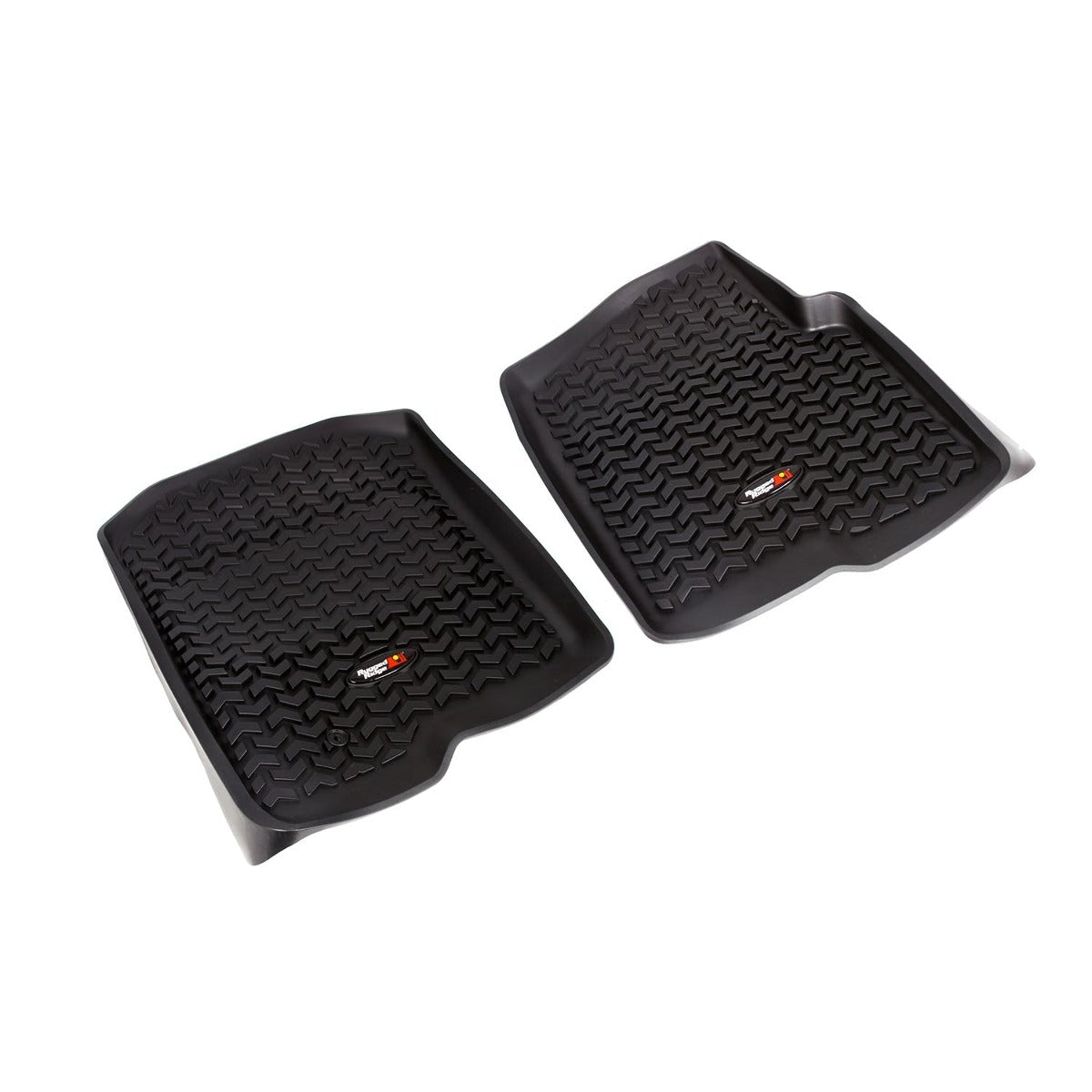 Rugged Ridge 82987.21 Floor Liners Kit, Black