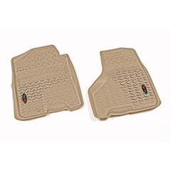 Rugged Ridge 83903.04 Floor Liners; Frt; Tan; Crew; 09-11 Ram 1500-3500