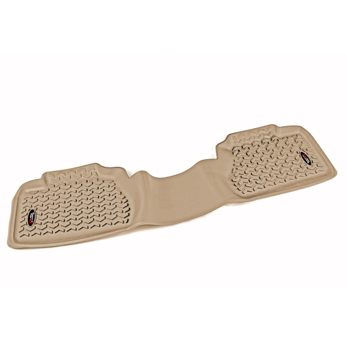 Rugged Ridge 83951.11 Floor Liners; Rear; Tan; 07-13 Silverado/Sierra 1500 Extended