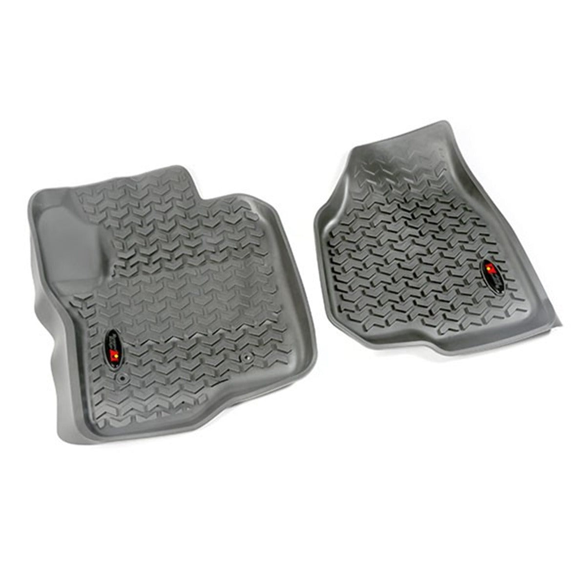 Rugged Ridge 84902.30 Front Floor Liners, Gray