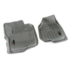 Rugged Ridge 84902.30 Front Floor Liners, Gray