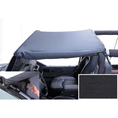 Rugged Ridge 918315 Pocket Brief Top; Black Diamond; 87-91 Jeep Wrangler YJ