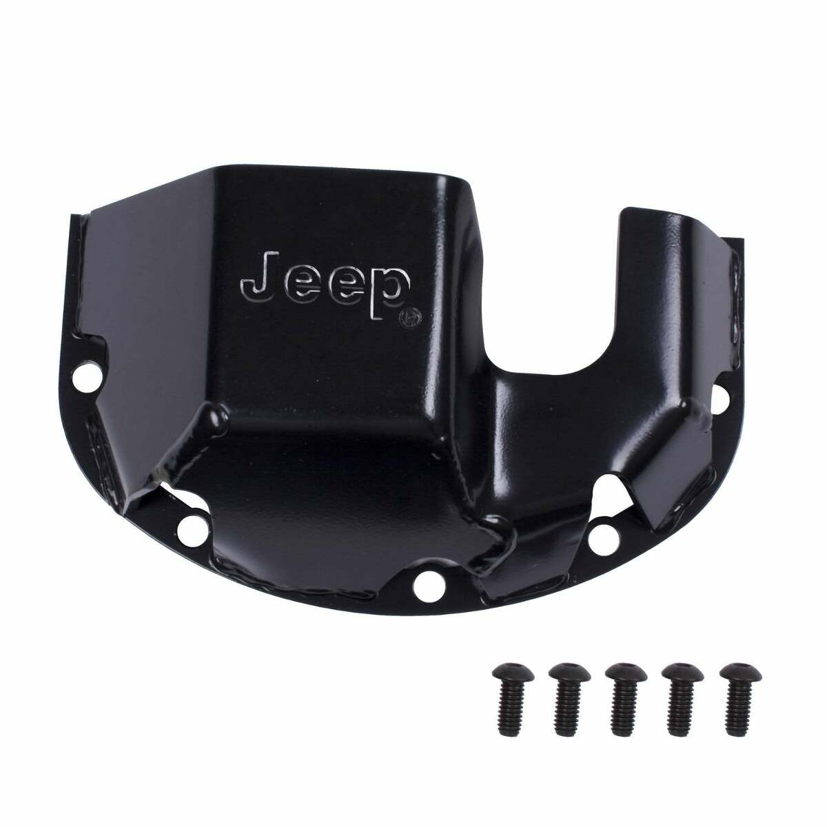 Rugged Ridge DMC-16597.30 Differential Skid Plate, Jeep logo