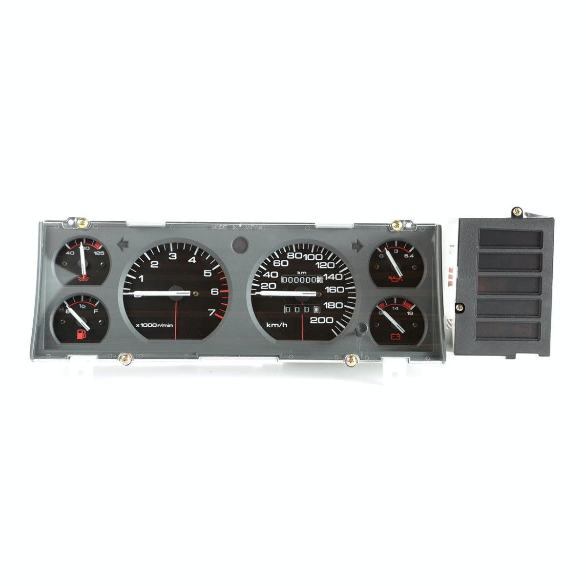 Omix-ADA S-56009018 Gauge Cluster; 210 Kilometer; 91-96 Cherokee XJ/Comanche MJ
