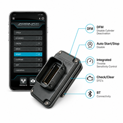 Range Technology DFM Pro with Bluetooth for 2021-2026 GM SUV and 2022.5-2026 GM 1500 Truck V8 RA010