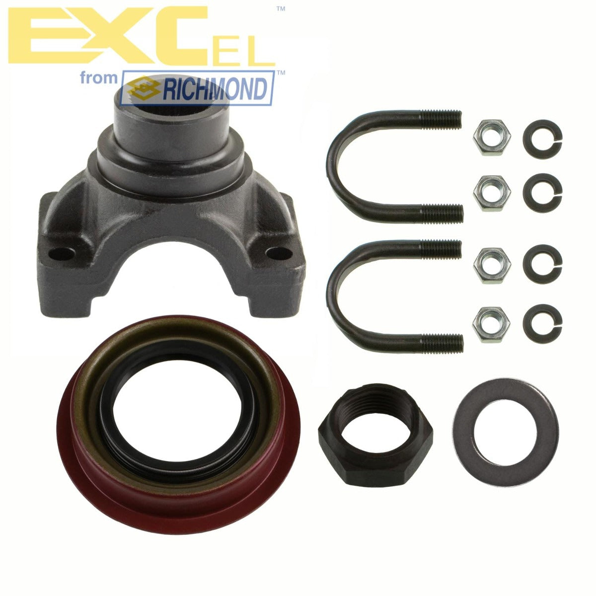 Excel 96-2510K U-Bolt Kit-Pinion Nut, Washer, Seal