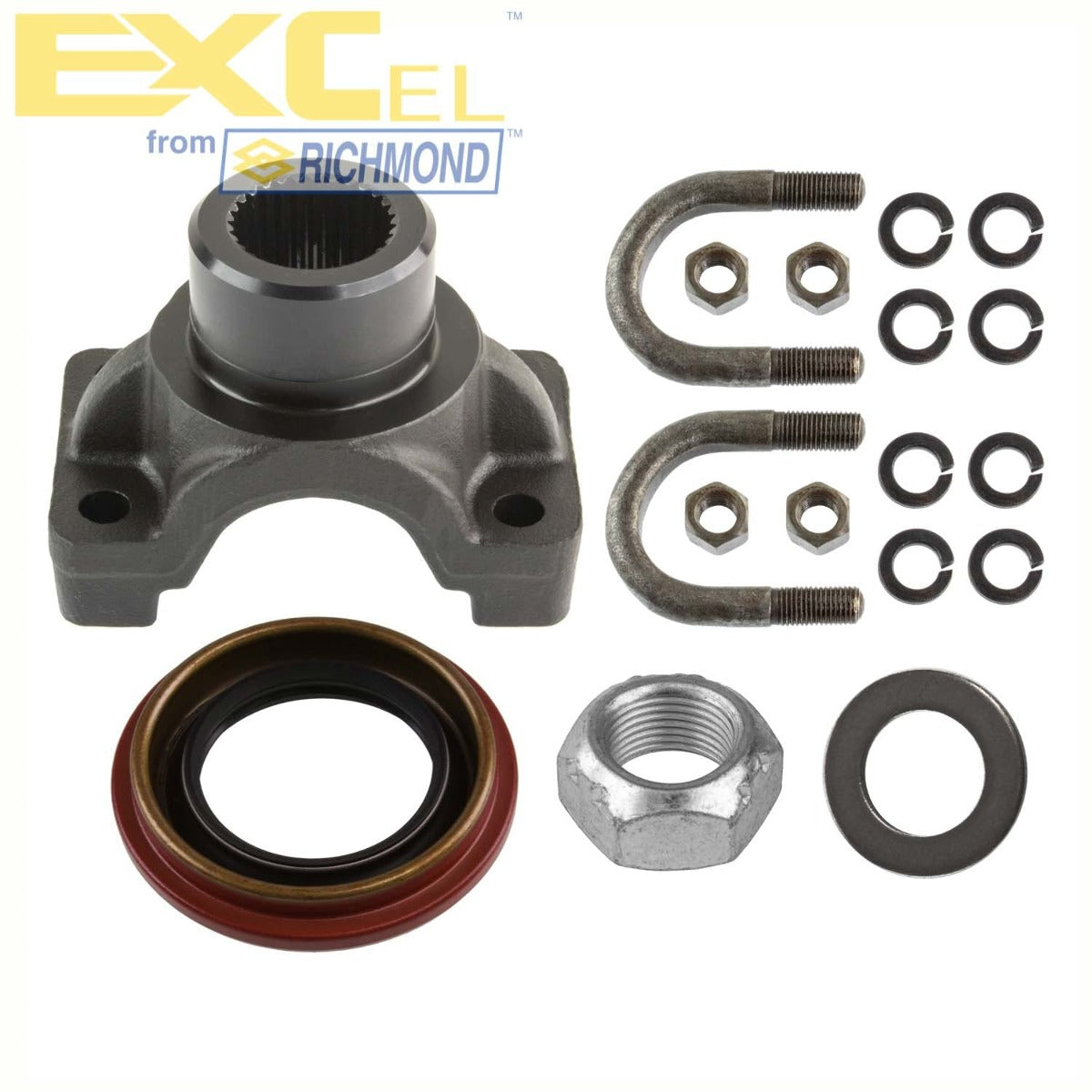 Excel 96-3100K U-Bolt Kit-Pinion Nut, Washer, Seal