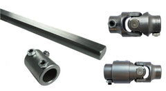 Ridetech Steering U-Joint Kit 1-48 at column and 3/4-36 at rack 11009535