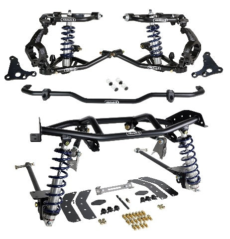 Ridetech 11160203 HQ Coil-Over System with hub spindles for 1967-1969 GM F-Body.
