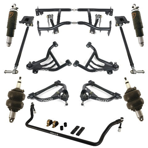 Ridetech 11170396 TQ Air Suspension System for 1970-1981 GM F-Body.