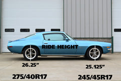 Ridetech StreetGrip system for 1970-1981 GM F-Body with small block, no bushings or ball joints 11175014