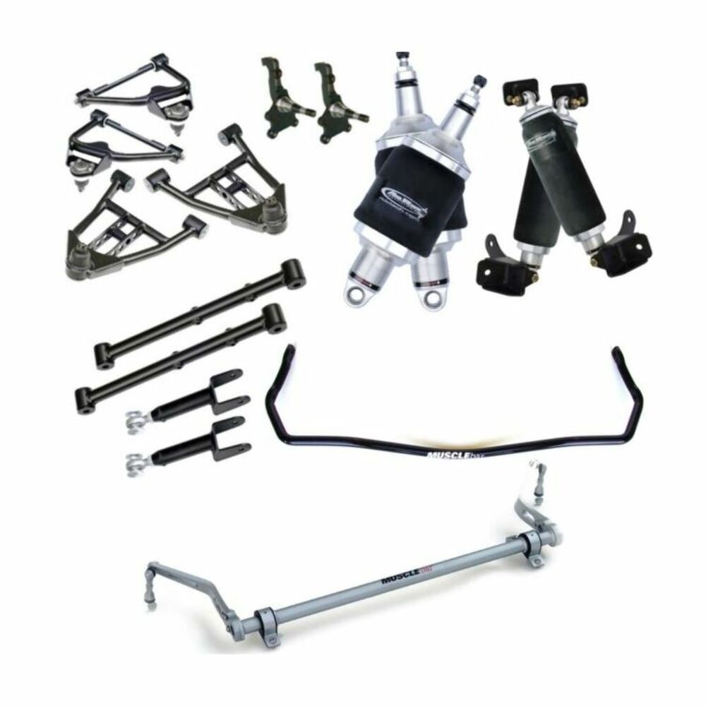 Ridetech HQ Air Suspension System for 1968-1972 GM A-Body. 11240298