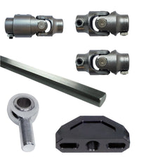 Ridetech High clearance steering U-Joint kit 1-48 at column and 3/4-36 at rack 11249511