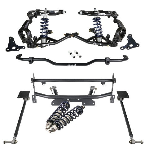 Ridetech 11260203 HQ Coil-Over System with hub spindles for 1968-1974 Nova.
