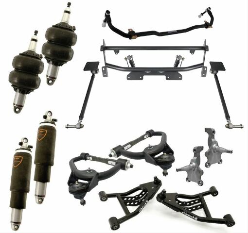 DISCONTINUED - Ridetech 11260397 TQ Air Suspension System for 1973-1974 Nova.