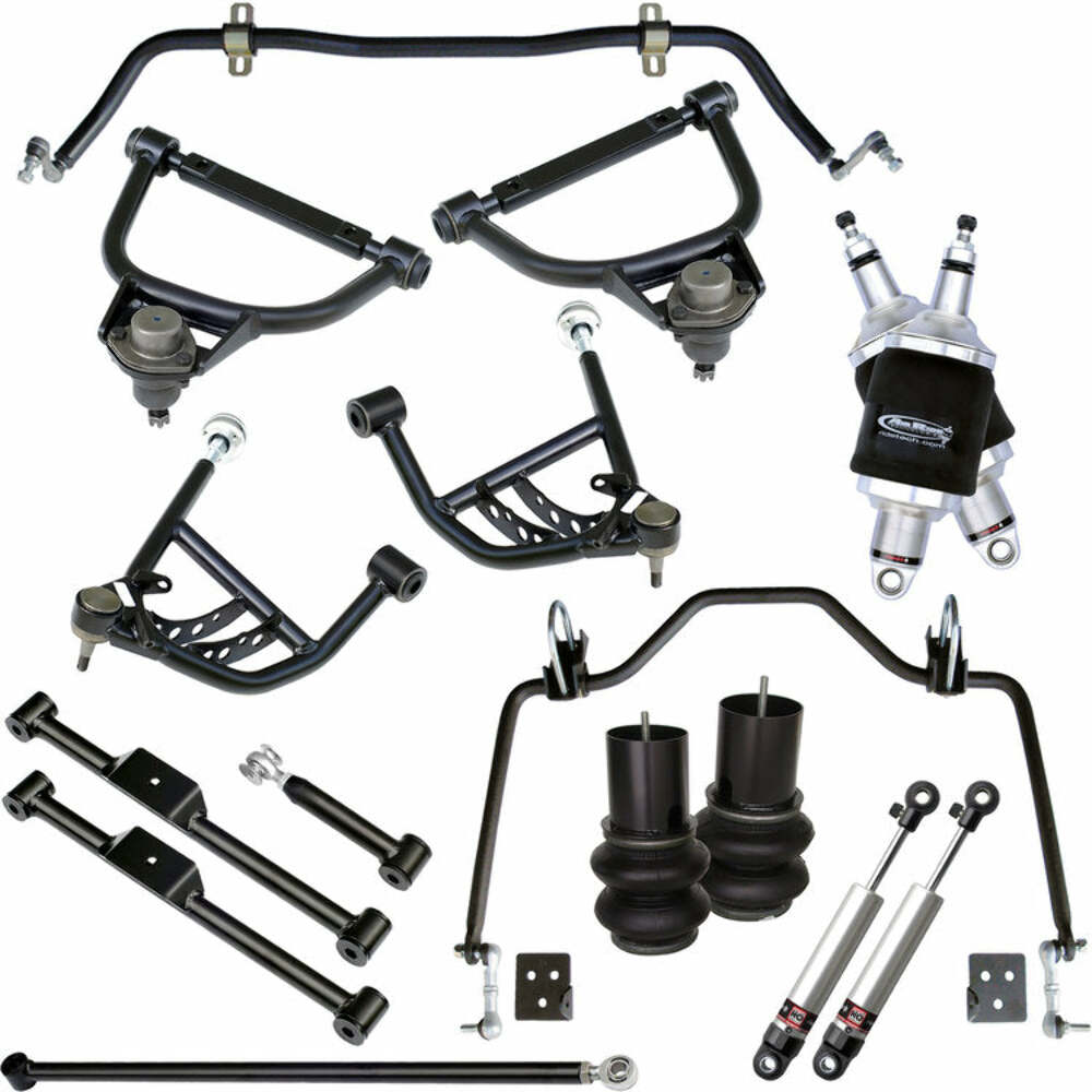 Ridetech HQ Air Suspension System for 1967-1970 Impala. 11300298