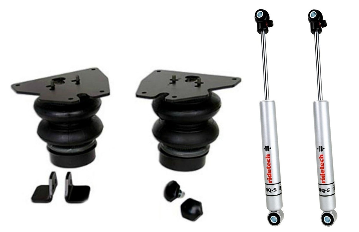 Ridetech Front CoolRide kit for 63-87 C10. For use with stock lower arms 11331013