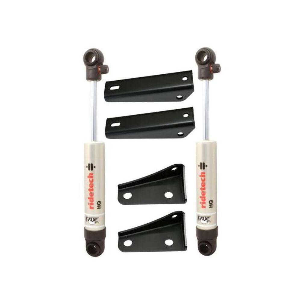 Ridetech Rear HQ Shock Kit for 1963-1972 C10.  For use with 4" lowering springs. 11339510