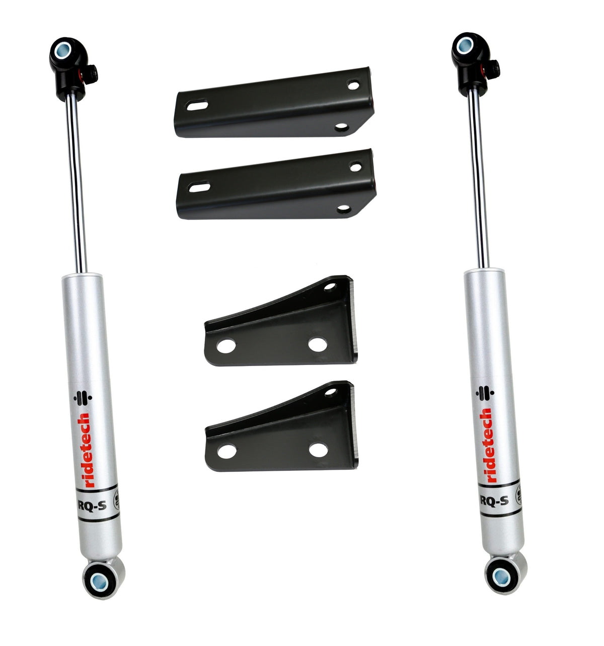 Ridetech Rear RQ-S Shock Kit for 1963-1972 C10. For use with 4 in. lowering springs 11339513
