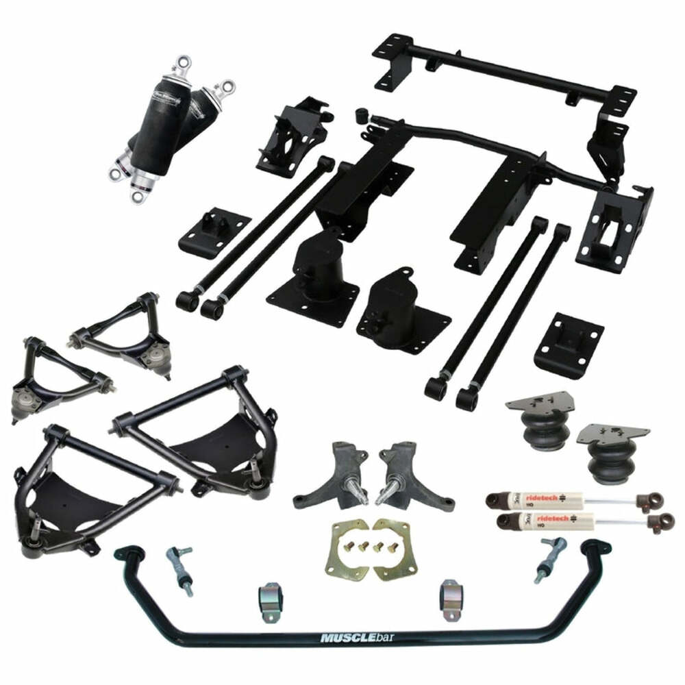Ridetech HQ Air Suspension System for 1973-1987 C10. 11360297