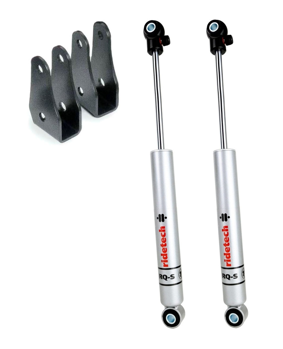 Ridetech Rear RQ-S Shock Kit for 1999-2006 Silverado. For use with 5 in. drop 11389513