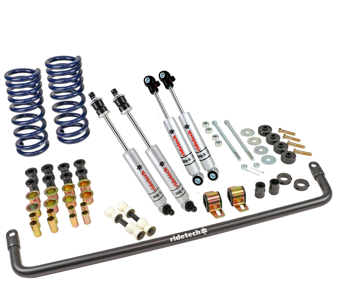 Ridetech StreetGrip system for 1963-1982 Corvette, no leafs and HQ shocks 11535009