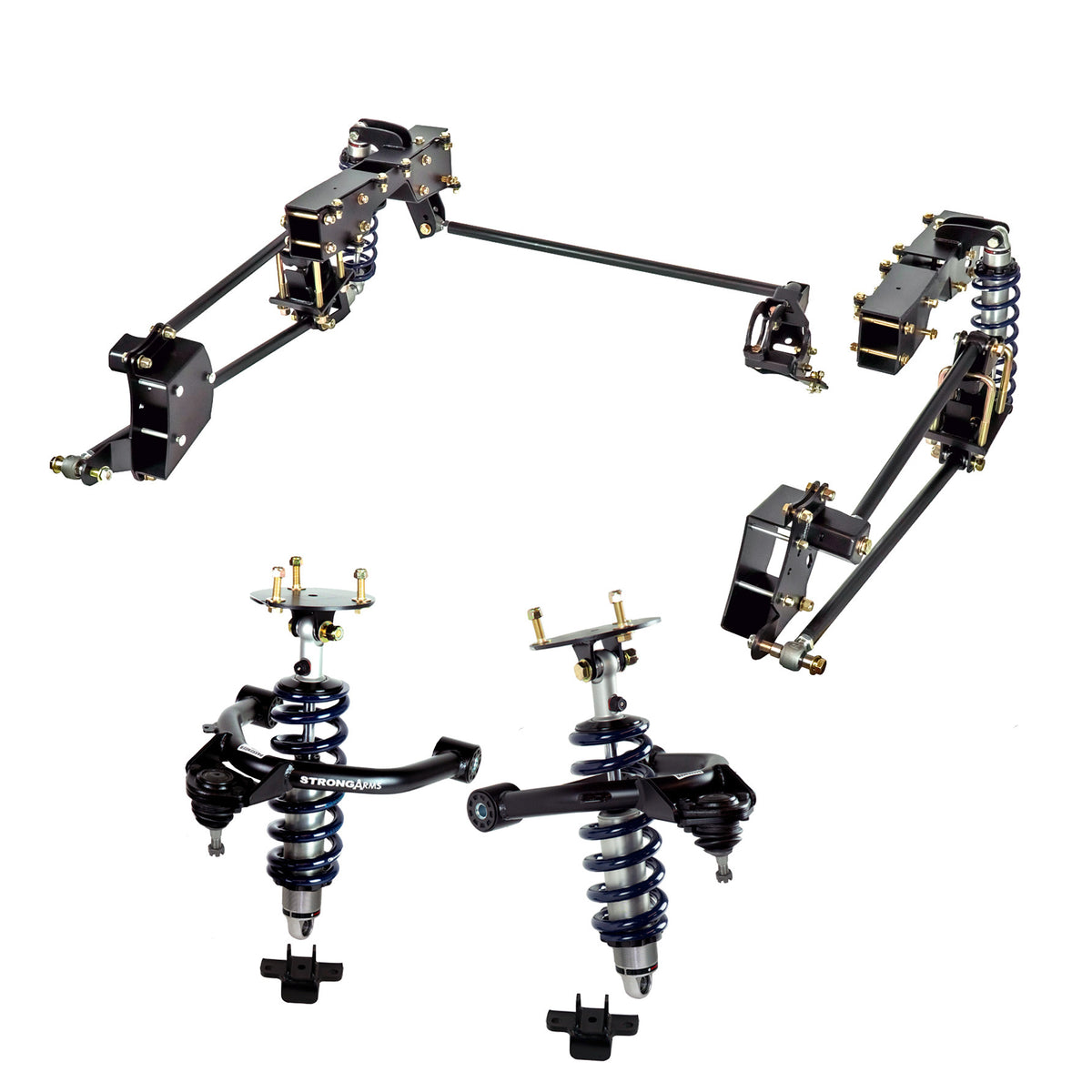Ridetech HQ Coil-Over System for 2007-2016 Silverado 1500 4WD with OE cast steel arms 11700205
