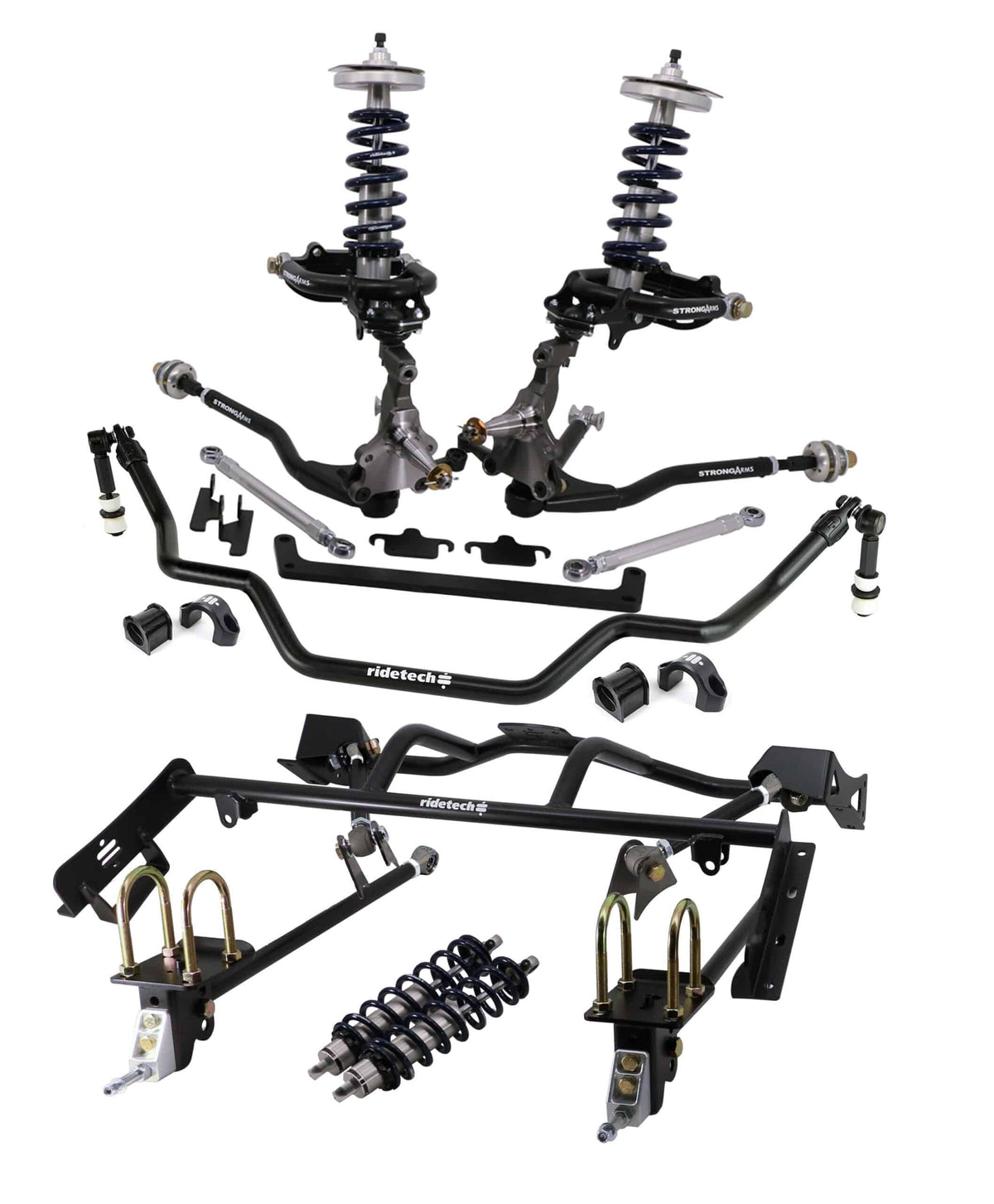 Ridetech 12090202 HQ Coil-Over System for 1964-1966 Mustang.