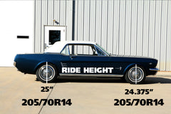 Ridetech 12095012 StreetGrip system for 1964-1966 Mustang with small block. No bushings or shafts.