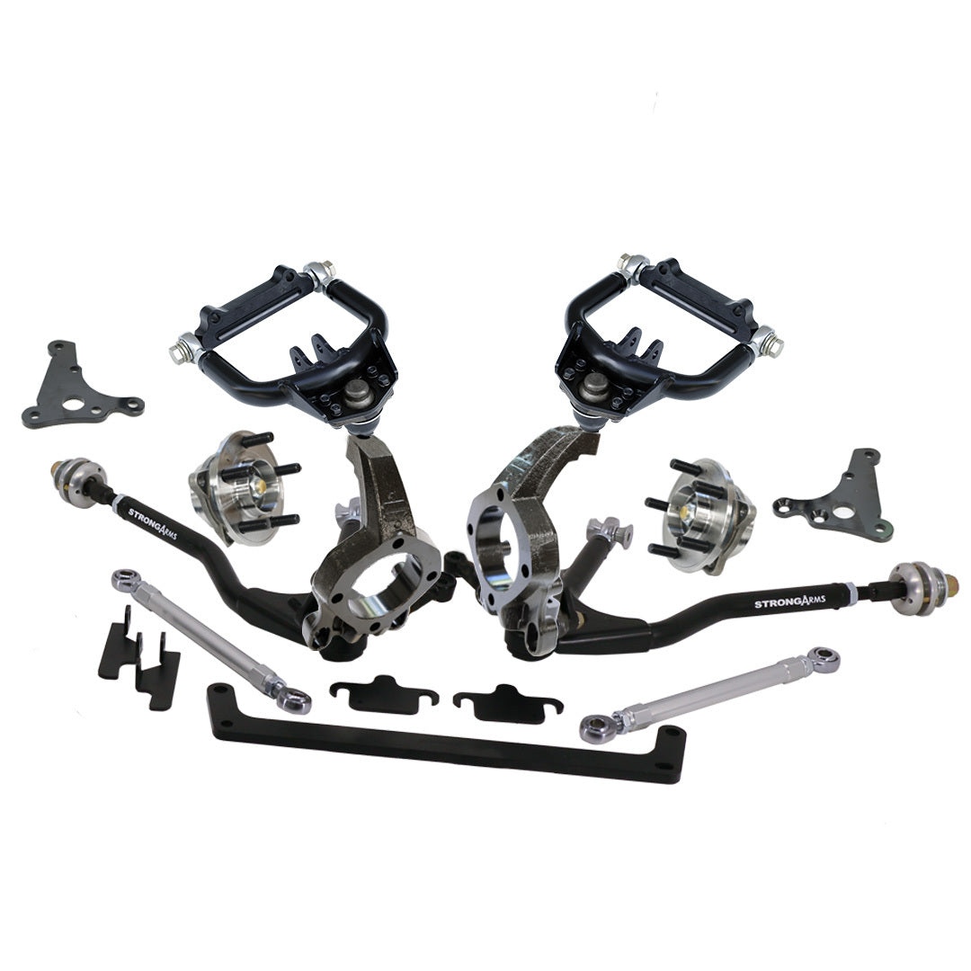 Ridetech 12099598 TruTurn system with hub spindles for 1964-1966 Mustang.