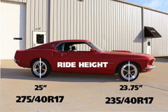 Ridetech 12105012 StreetGrip system for 1967-1970 Mustang with small block. No bushings or shafts.