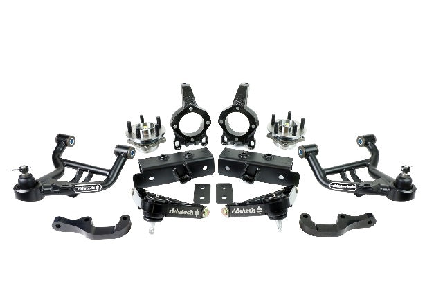 Ridetech 12122600 Front SLA Suspension System for 1979-1993 Mustang with stock k-member.