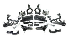 Ridetech 12122650 Front SLA Suspension System for 1979-1993 Mustang with aftermarket k-member.