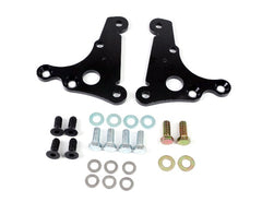 Ridetech 12129509 Front caliper brackets for S550 brakes with Ridetech 79-93 Mustang SLA.