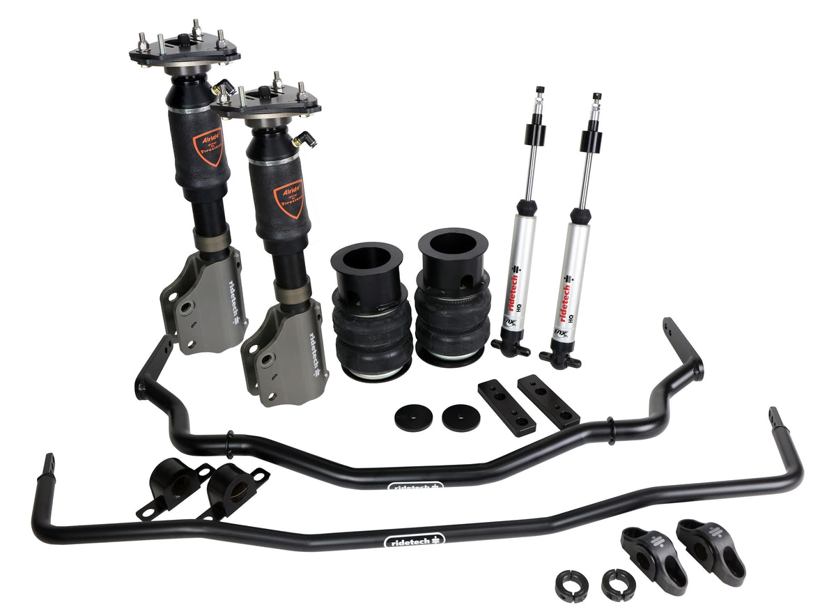Ridetech 12270296 Air Suspension System with sway bars for 2015-2025 Mustang.