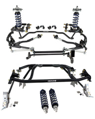 Ridetech 12280203 HQ Coil-Over System with hub spindles for 1961-1965 Falcon.