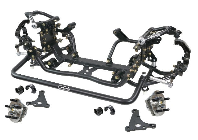 Ridetech 12312798 Front suspension system with hub spindles for 1965-1979 F-100, 2WD.