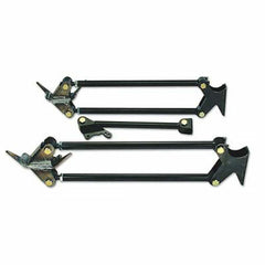 Ridetech Parallel Four Link , Universal Weld-in with black powder coated bars. 18988899